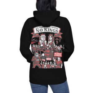 No Thrones, No Crowns, No Kings! – DiKT8R Limited Edition Protest Hoodie