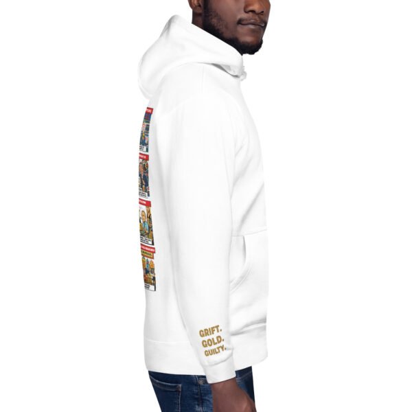 Grift. Gold. Guilty — The 12-Stage Trump Survival Guide | DiKT8R Limited Edition Elite Hoodie - Image 6